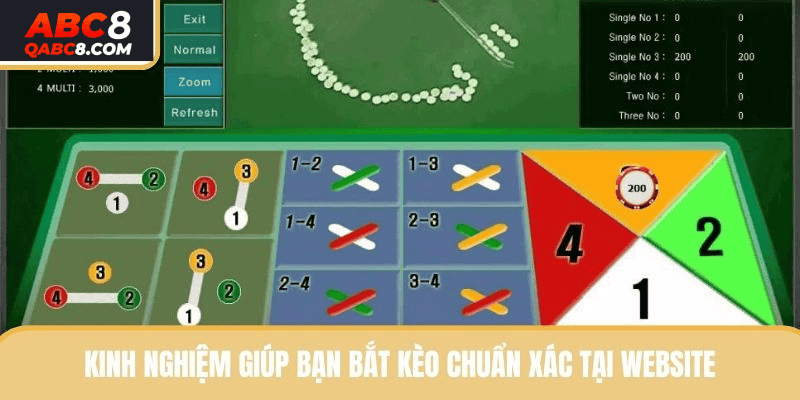 Kinh nghiệm giúp bạn bắt kèo chuẩn xác tại website